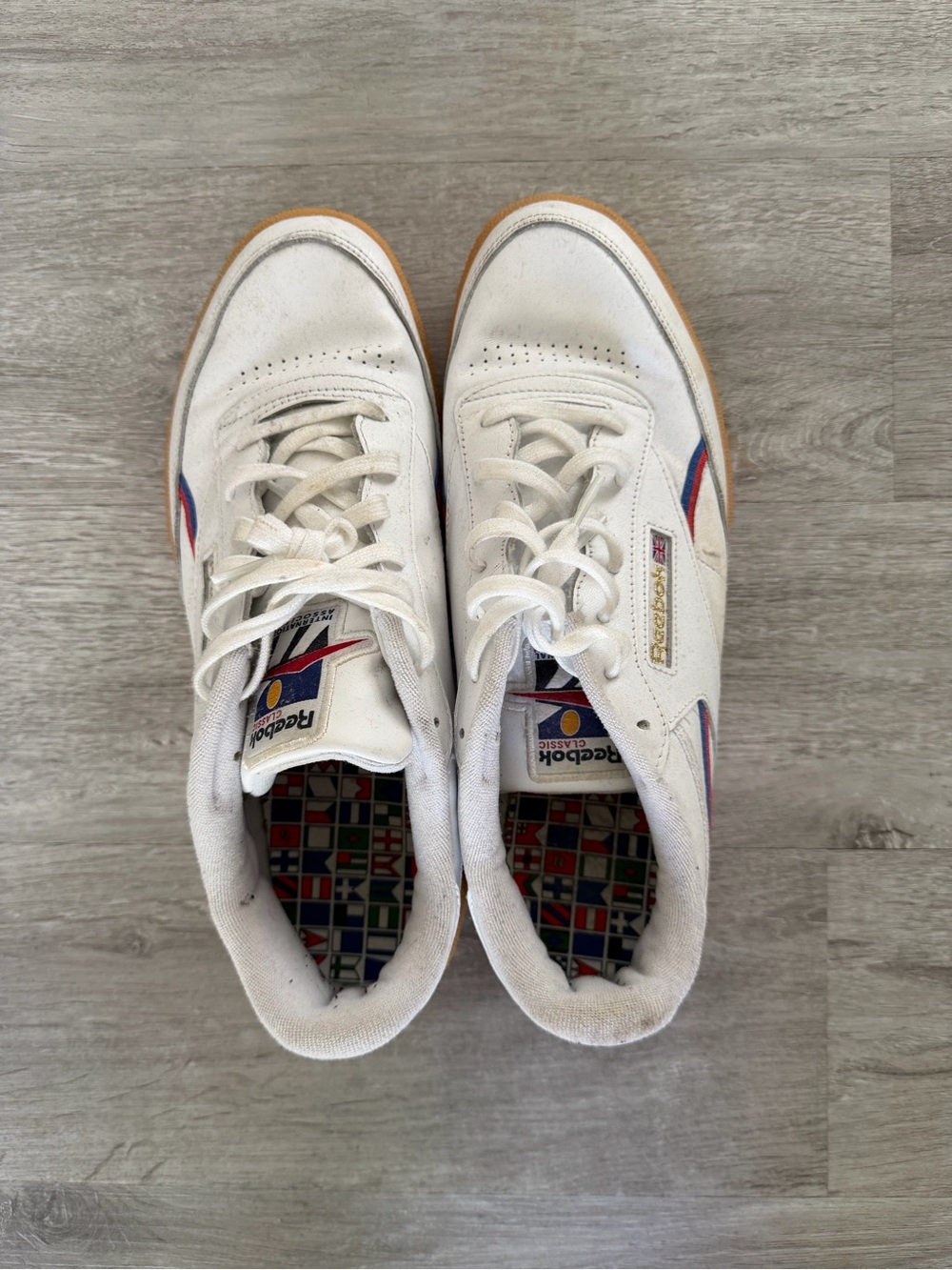 Reebok Club C 85 'Radiant Red Blue - Picture 6 of 6